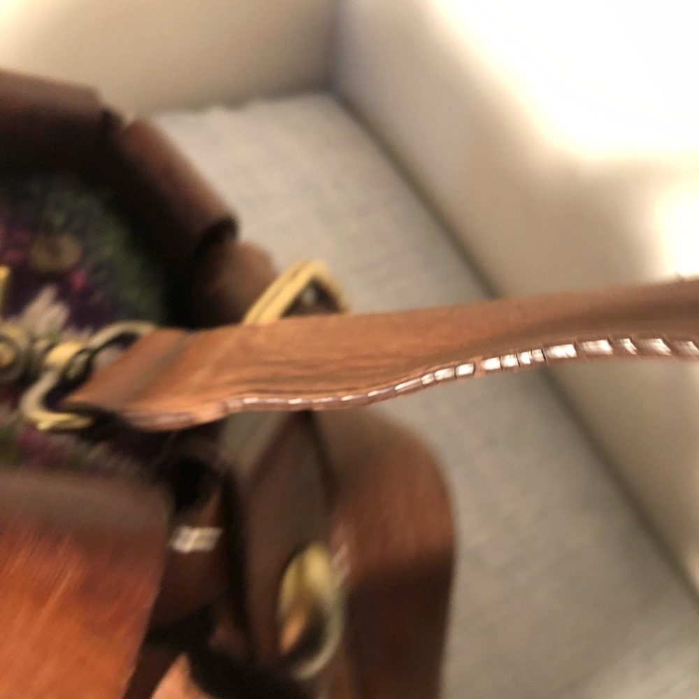 Kooba Brown Leather Bucket Bag with gold hardware - Picture 8 of 15